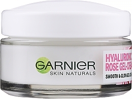 PRZECENA! Regulujący żel-krem do twarzy - Garnier Skin Naturals Hyaluronic Rose Gel Cream * — Zdjęcie N2