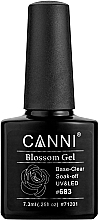 Baza pod lakier hybrydowy akwarelowy - Canni Nail Blossom Gel — Zdjęcie N1