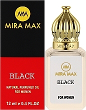 Mira Max Black - Perfumowany olejek dla mężczyzn — Zdjęcie N2