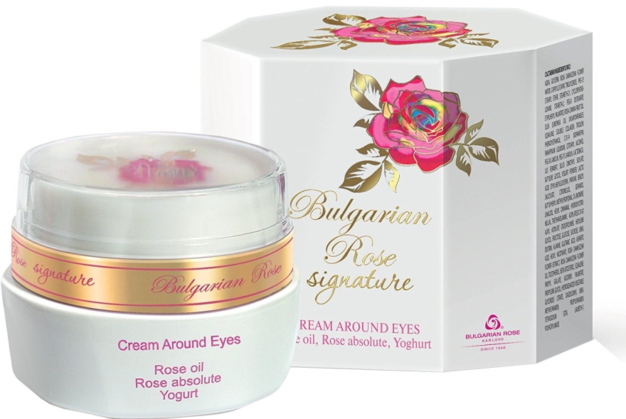Krem pod oczy - Bulgarian Rose Signature Cream Around Eyes — Zdjęcie N1