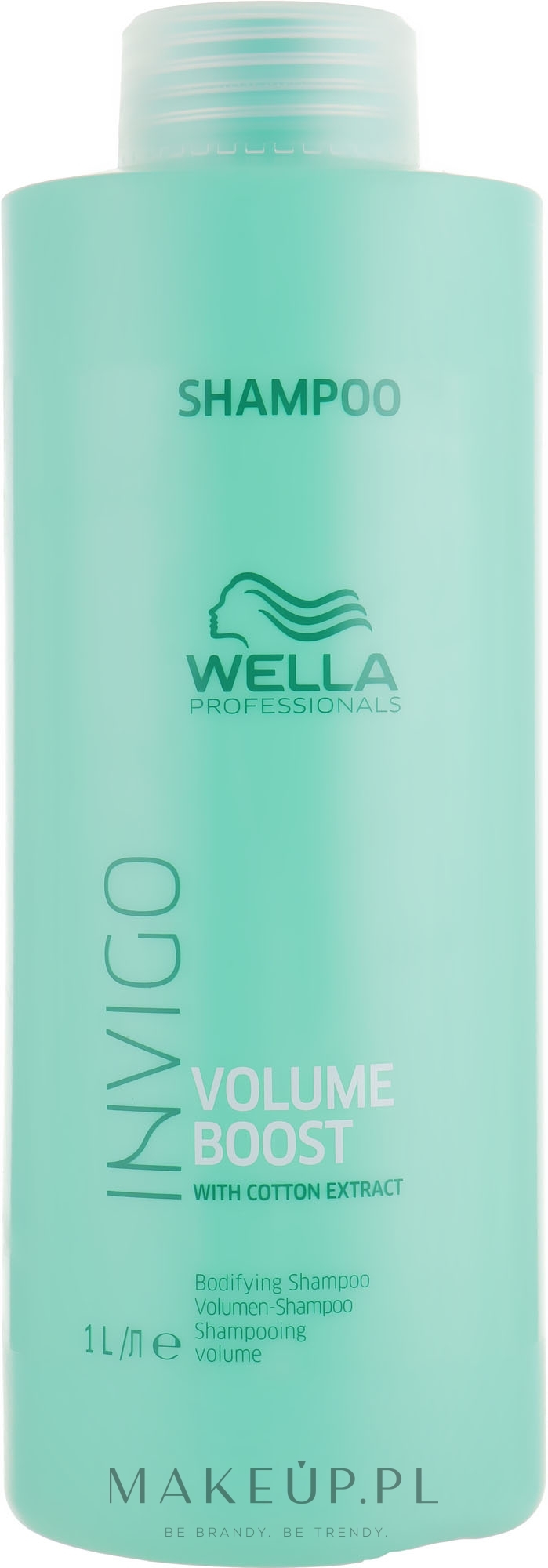 Szampon dodający włosom objętości - Wella Professionals Invigo Volume Boost Bodifying Shampoo  — Zdjęcie 1000 ml