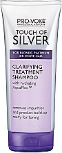 Kup Nawilżający szampon do włosów blond, siwych i rozjaśnianych - Pro:Voke Touch Of Silver Clarifying Treatment Shampoo