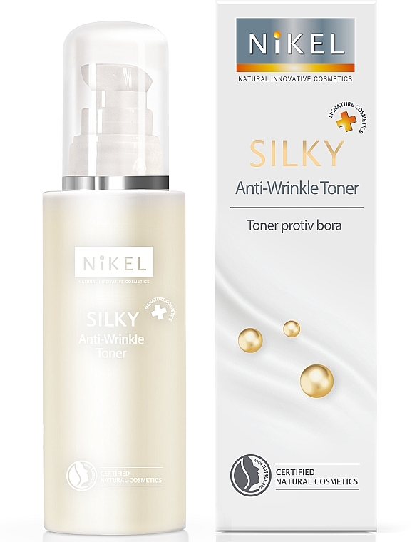 Tonik do twarzy - Nikel Silky Anti-Wrinkle Toner — Zdjęcie N1