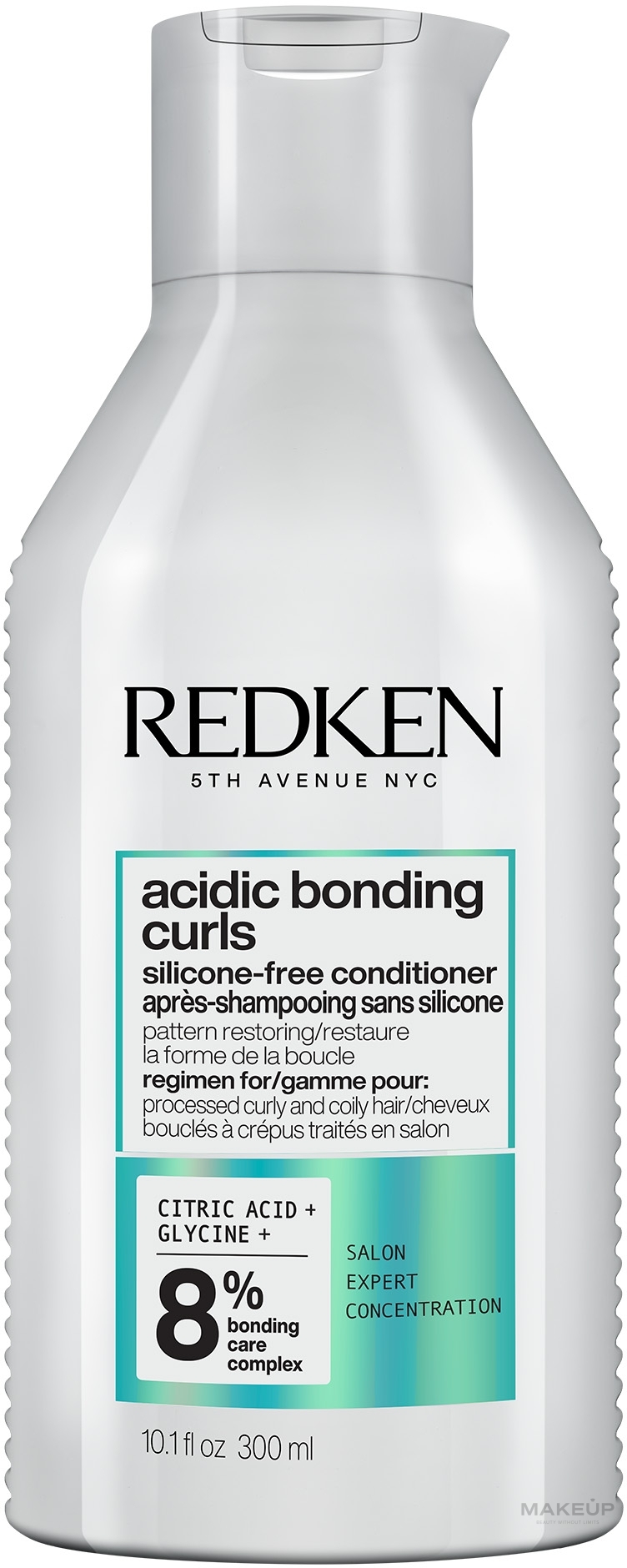 Odżywka bez silikonów do włosów kręconych - Redken Acidic Bonding Curls Silicone-Free Conditioner — Zdjęcie 300 ml