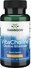 Kup Suplement diety Dwuwinian choliny, 300 mg - Swanson Vitacholine Choline Bitartrate 300 mg