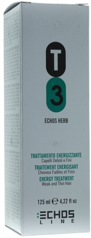 Ujędrniający balsam przeciw wypadaniu włosów - Echosline T3 Energy Treatment — Zdjęcie N1