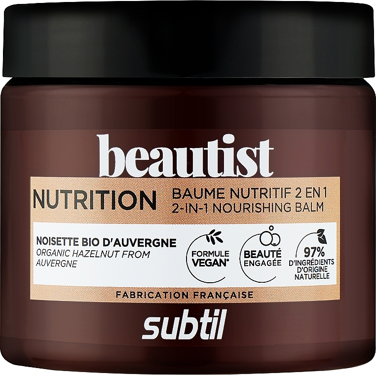 Odżywczy balsam do włosów 2w1 - Laboratoire Ducastel Subtil Beautist Nourishing Balm 2In1 — Zdjęcie N1