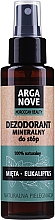 Naturalny dezodorant mineralny do stóp Mięta i eukaliptus - Arganove Mint Eucalyptus Dezodorant — Zdjęcie N3