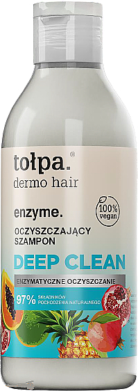Szampon oczyszczający do włosów - Tołpa Dermo Hair Deep Clean