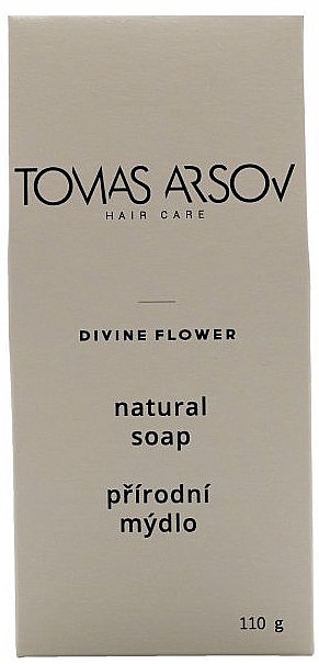 Naturalne mydło do twarzy i ciała z olejkiem rzepakowym - Tomas Arsov Divine Flower Natural Soap — Zdjęcie N1