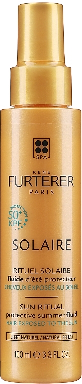 Fluid chroniący włosy przed promieniami słońca - Rene Furterer Solaire Protective Summer Fluid — Zdjęcie N1