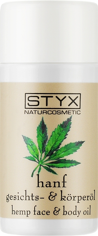 Konopny olejek do twarzy i ciała - Styx Naturcosmetic Hanf Face & Body Oil — Zdjęcie N1