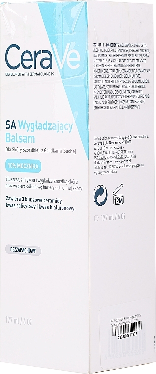 PRZECENA! SA Balsam wygładzający - CeraVe Smoothing Cream * — Zdjęcie N3