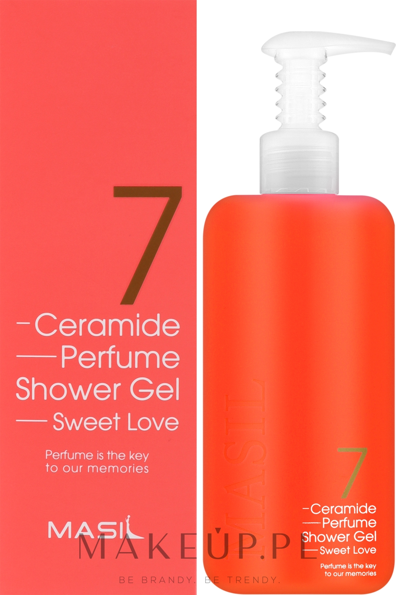 Żel pod prysznic o zapachu irysa - Masil 7 Ceramide Perfume Shower Gel Sweet Love — Zdjęcie 300 ml