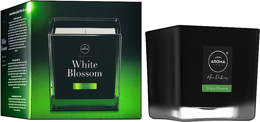 Aroma Home Black Series White Blossom - Świeca zapachowa — Zdjęcie N2