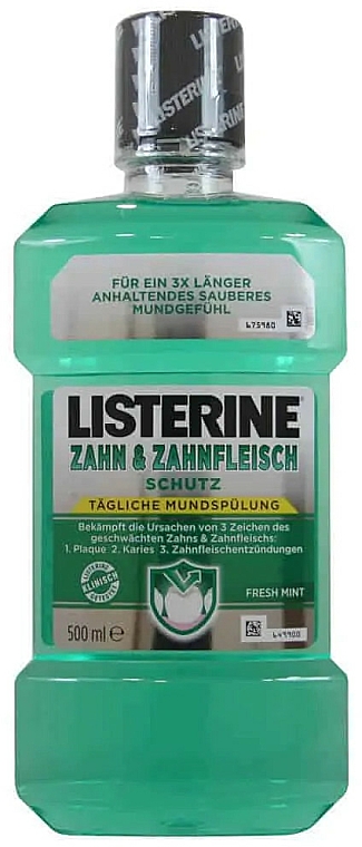 Płyn do płukania jamy ustnej - Listerine Fresh Mint — Zdjęcie N1