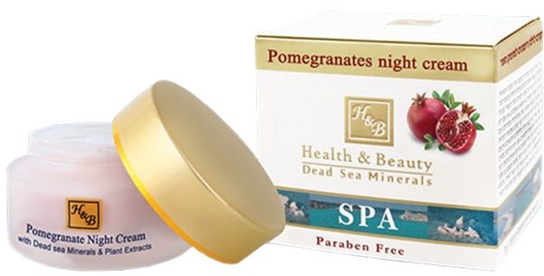 Granatowy krem na noc - Health And Beauty Pomegranates Night Cream