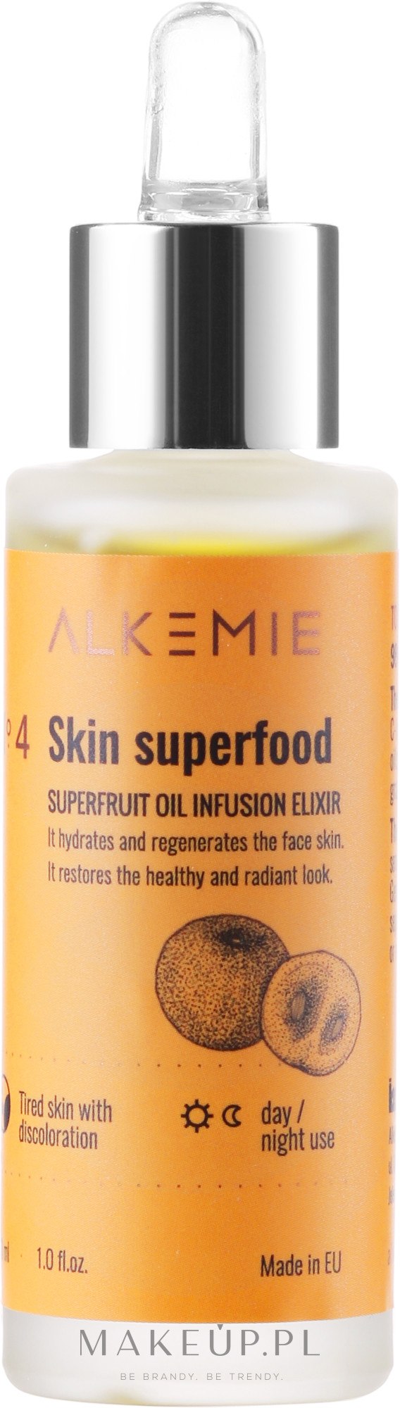 Multiwitaminowy olejek do twarzy - Alkmie Skin Superfood Superfruit Oil — Zdjęcie 30 ml