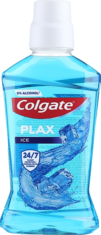 Płyn do płukania jamy ustnej - Colgate Plax Ice