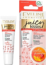 Balsam do ust regenerująco-odżywczy - Eveline Cosmetics Juicy Kisses — Zdjęcie N1