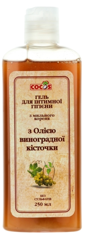Żel do higieny intymnej z olejem z pestek winogron - Cocos Intimate Hygiene Gel