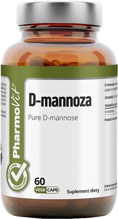 Suplement diety - Pharmovit D-mannoza — Zdjęcie N1