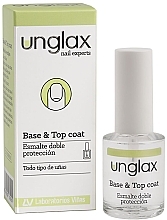 Baza i top do paznokci - Unglax Base & Top Coat — Zdjęcie N1