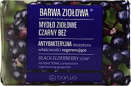 Kup Mydło ziołowe Czarny bez - Barwa Black Elderberry Soap