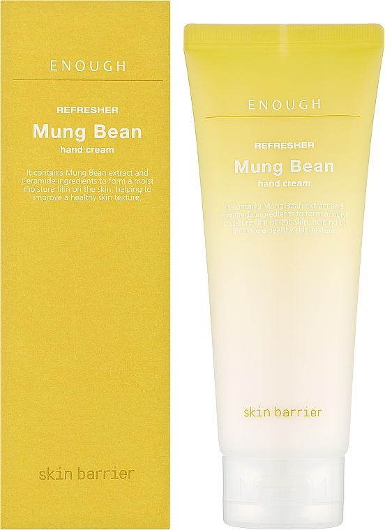 Krem do rąk - Enough Refresher Mung Bean Hand Cream — Zdjęcie N2