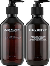 Zestaw - Grown Alchemist Purify & Protect Twinset (soap/300ml + h/cr300ml) — Zdjęcie N1