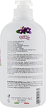 Mydło w płynie Fiołek - Parisienne Italia Fiorile Violet Liquid Soap — Zdjęcie N2