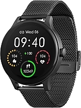 Kup Smartwatch damski, czarna bransoleta - Garett Smartwatch Classy