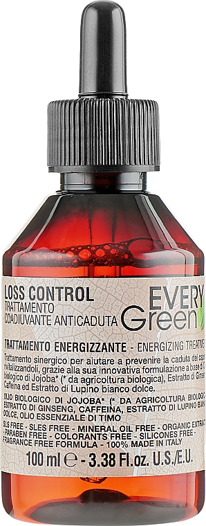 Energetyzująca kuracja przeciw wypadaniu włosów - EveryGreen Loss Control Energizing Treatment
