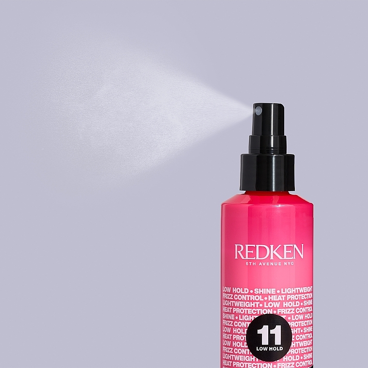 Termoochronny spray utrwalający stylizację włosów - Redken Iron Shape 11 Thermal Holding Spray — Zdjęcie N4