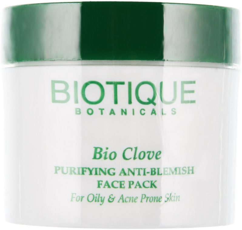 Oczyszczająca maska do twarzy przeciw przebarwieniom Goździk - Biotique Bio Clove Purifying Anti- Blemish Face Pack — Zdjęcie N4
