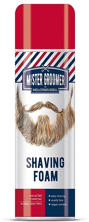 Pianka do golenia - Mellor & Russell Mister Groomer Shaving Foam — Zdjęcie N1