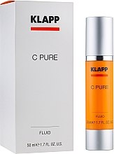 Nawilżająco-regenerujący fluid do twarzy - Klapp C Pure Fluid — Zdjęcie N2