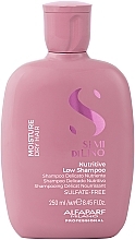 Nawilżający szampon do włosów - Alfaparf Semi Di Lino Nutritive Low Shampoo — Zdjęcie N1