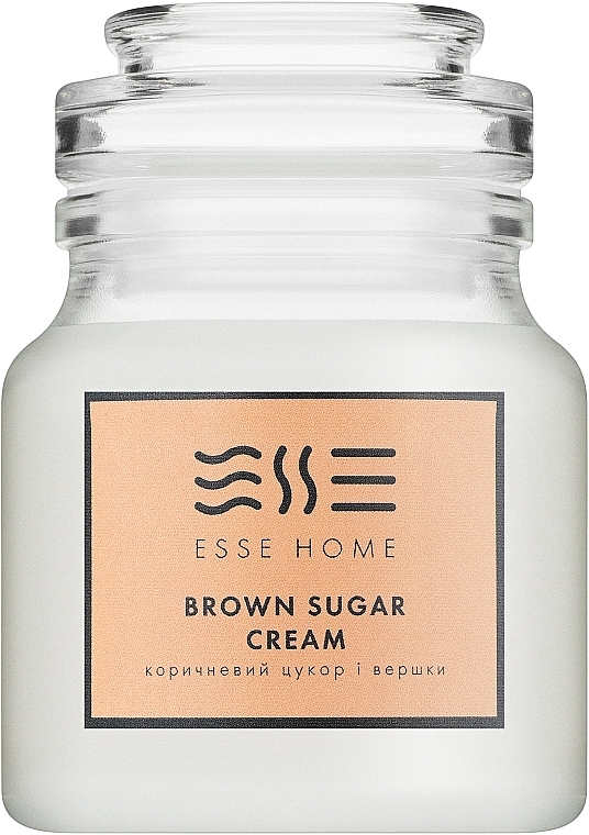 WYPRZEDAŻ Esse Home Brown Sugar Cream - Świeca zapachowa * — Zdjęcie N1