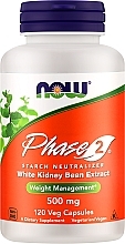 Kup Ekstrakt z białej fasoli w kapsułkach - Now Foods Phase 2 White Kidney Bean Extract