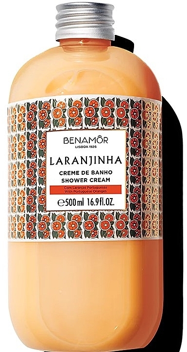 Krem pod prysznic z pomarańczą - Benamor Laranjinha Body Shower Cream — Zdjęcie N1