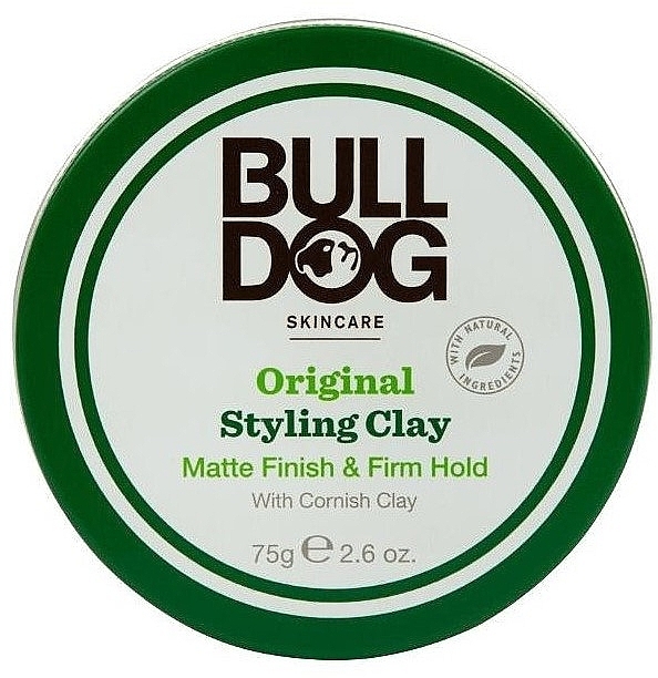 Glinka do stylizacji włosów - Bulldog Skincare Original Styling Clay Matte Finish & Firm Hold — Zdjęcie N1