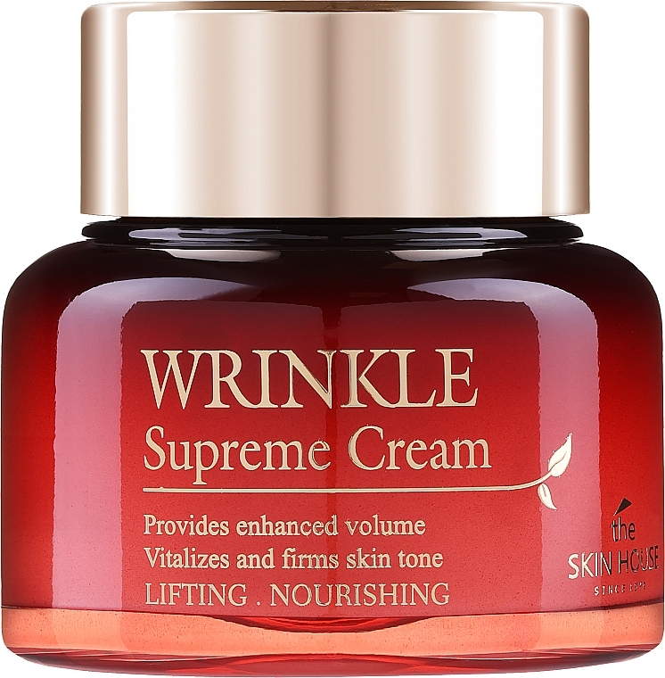 Liftingujący krem odżywczy do twarzy z żeń-szeniem - The Skin House Wrinkle Supreme Cream — Zdjęcie N1