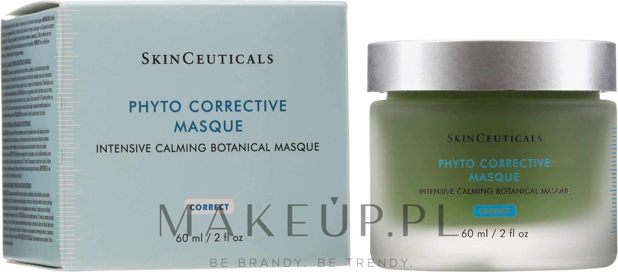Multiaktywna kojąca maska korygująca do twarzy - SkinCeuticals Phyto Corrective Mask — Zdjęcie 60 ml
