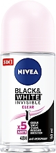 Kup Antyperspirant w kulce - NIVEA Invisible For Black & White Clear Antiperspirant