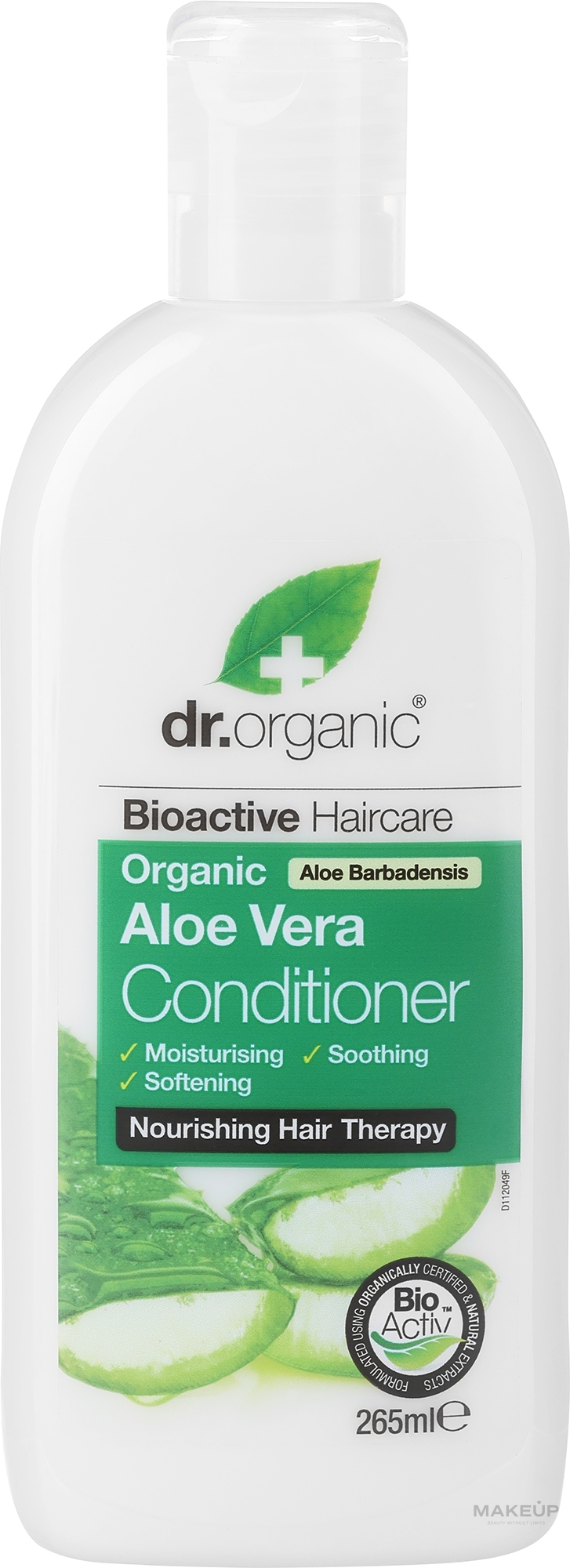 Odżywka do włosów Aloes - Dr Organic Bioactive Haircare Aloe Vera Conditioner — Zdjęcie 265 ml