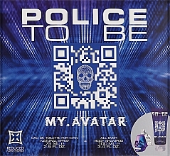 Kup Police To Be My Avatar for Man - Zestaw (edt/75ml + shamp/100ml)