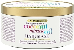 Kup Maska z olejkiem kokosowym do włosów zniszczonych - OGX Coconut Miracle Oil Hair Mask