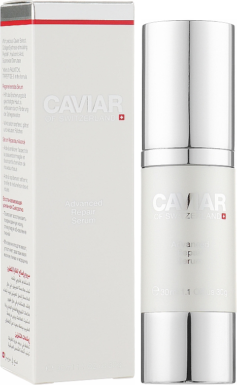 Zaawansowane serum naprawcze do twarzy - Caviar Of Switzerland Advanced Repair Serum — Zdjęcie N2
