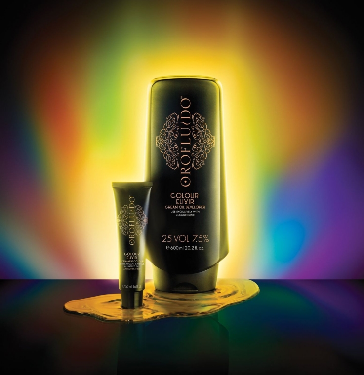 Aktywator - Orofluido Colour Elixir Cream Oil Developer 10,5% — Zdjęcie N2